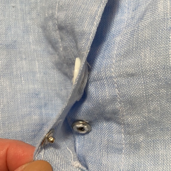 🇨🇦 Act Three Apparel SS’17 linen dress w pockets - Picture 11 of 12